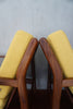 1960s Aformosia armchairs by R.W. Toothill of Newton Aycliffe (1960s) UK