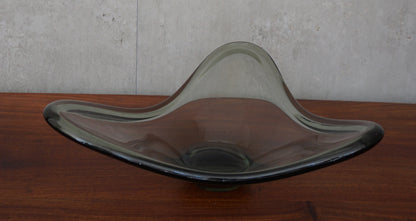 Large Glass bowl, by Per Lütken for Holmgaard, Denmark (1962)