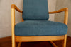 Ole Wanscher FD 110 teak rocking chair (France & Daverkosen) Denmark, 1960s