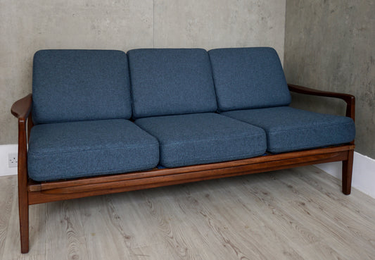 3 seater sofa by R W Toothill (1960s) UK