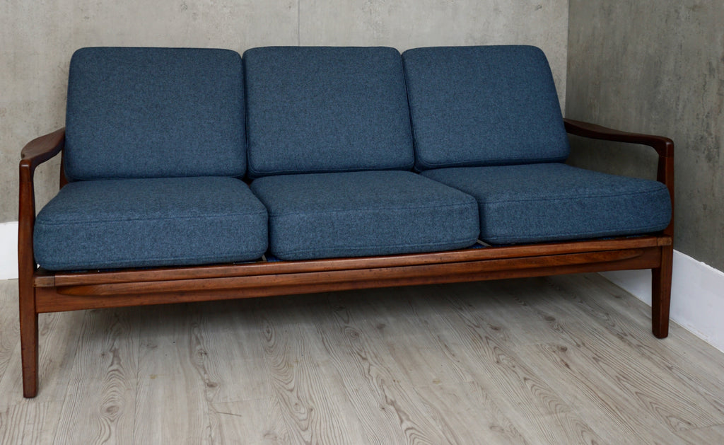 3 seater sofa by R W Toothill (1960s) UK