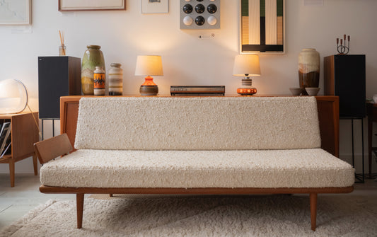 Teak Minerva Sofa by Peter Hvidt & Orla Mølgaard for France & Son (1960s)