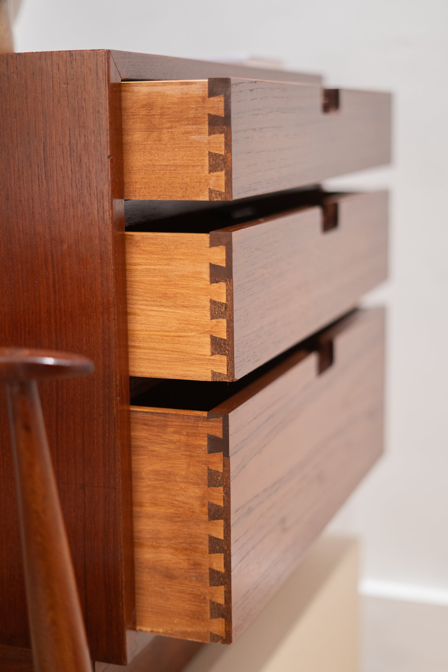 Teak Wood Chest of Drawers, 1960s (Denmark)