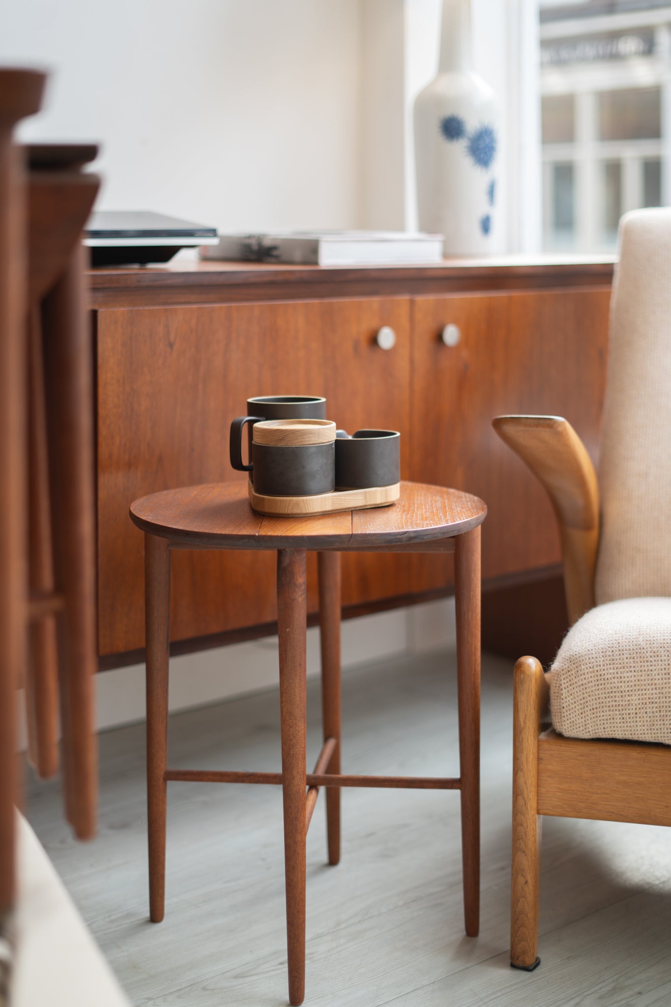 Poul Hundevad for Novy Domov, Teak Nesting Tables, 1960s (Czechoslovakia)