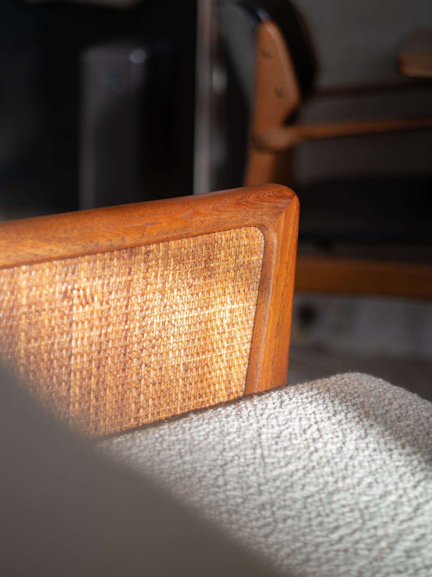 Teak and Cane Minerva Day Bed by Peter Hvidt and Orla Mølgaard-Nielsen for France and Son, 1960s (Denmark)