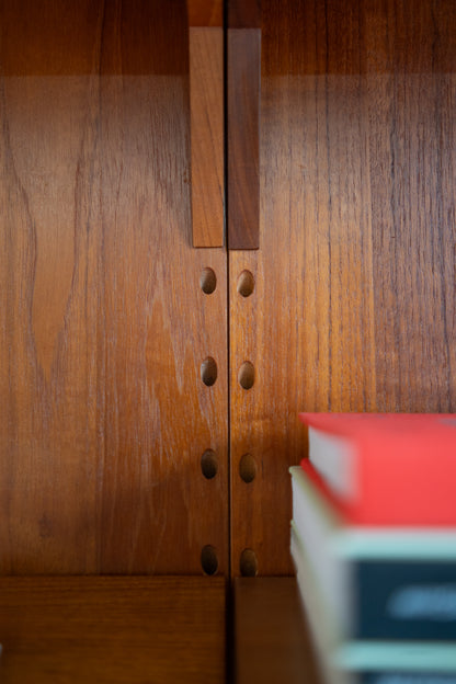 Teak Modular 'Royal' Wall Unit by Poul Cadovius, 1960s Denmark