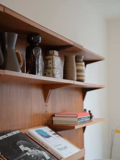 Teak Modular 'Royal' Wall Unit by Poul Cadovius, 1960s Denmark