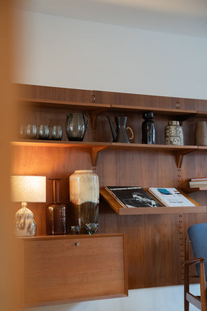 Teak Modular 'Royal' Wall Unit by Poul Cadovius, 1960s Denmark