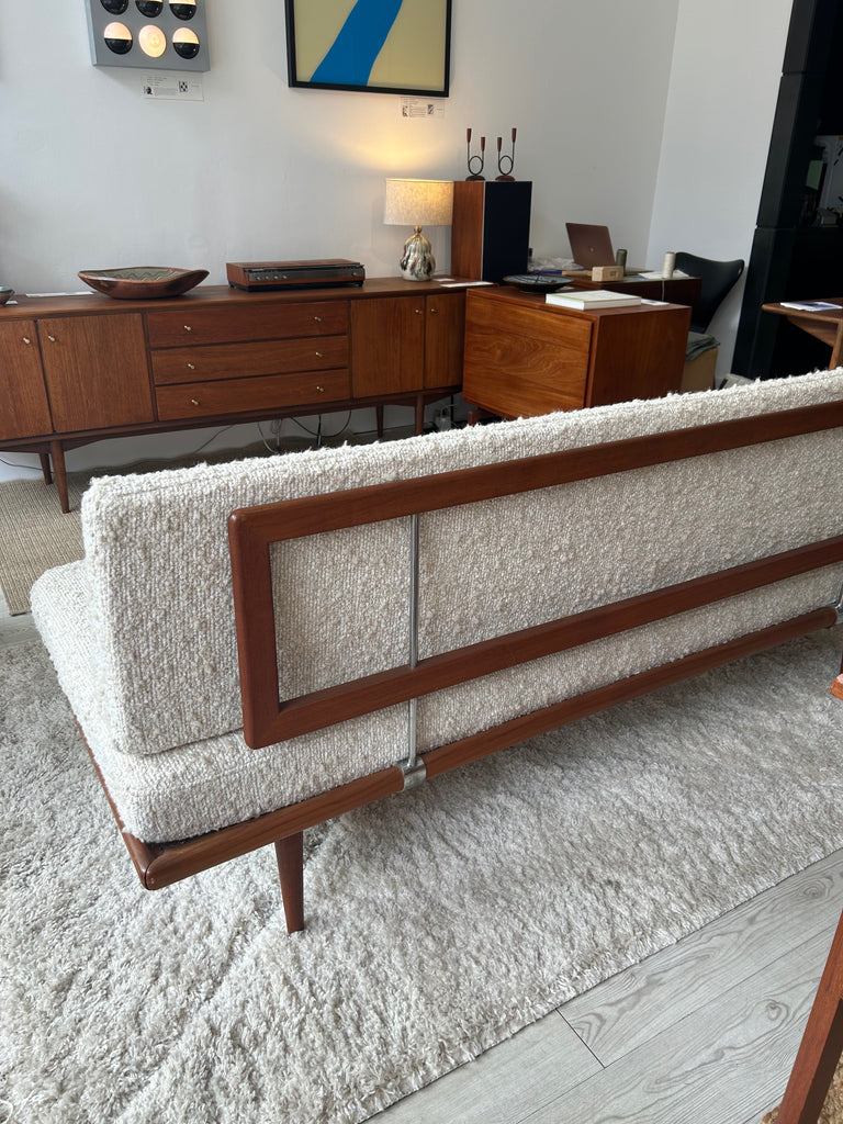 Teak Minerva Sofa by Peter Hvidt & Orla Mølgaard for France & Son (1960s)