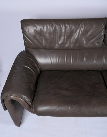 Model 'DS 2011' two seater sofa by De Sede (1983) Switzerland