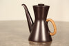 ‘Terma’ coffee pot with cane handle by Stig Lindberg (1955)