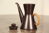 ‘Terma’ coffee pot with cane handle by Stig Lindberg (1955)