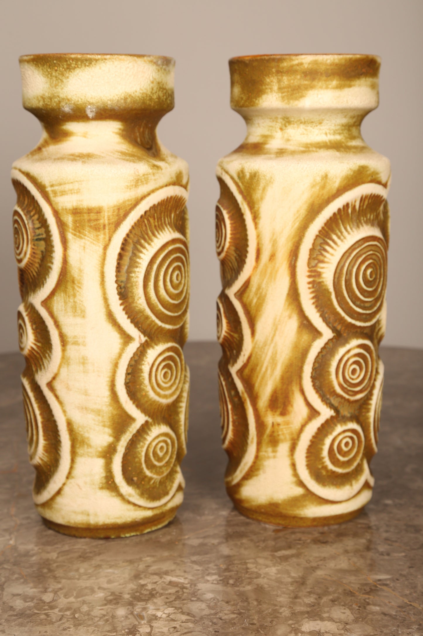 Large West German Floor vases by Bay Keramik (1960s)