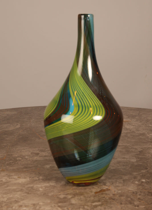 Murano style glass Vase 1960s (Italian)