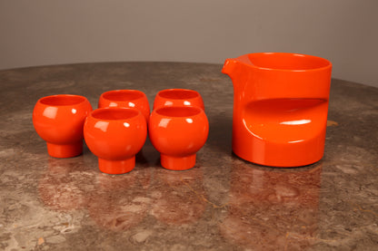 A 1970s ceramic orangeade set by Georges Lanteri (France)