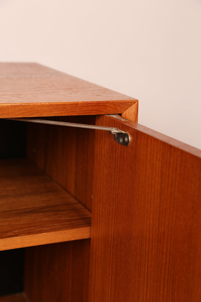 Teak 2 door cabinet 1960s (Denmark)