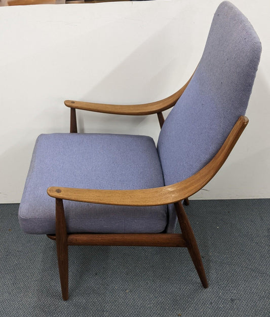 Teak armchair by Peter Hvidt and Molgaard Nielsen for France lamp; Daverkosen/France and son (1960s) Denmark