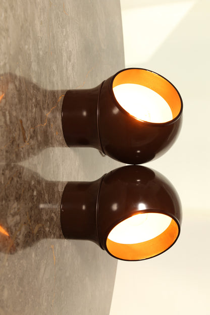 Pair of Klot 3 wall lamps by Hemi, Sweden (1970s)