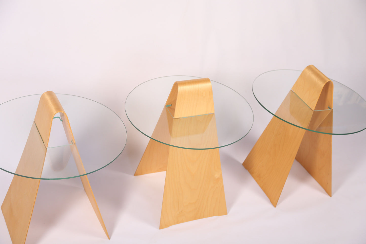 Artek Bent Birch Plywood Coffee/sidetable (1990s) (2 available)