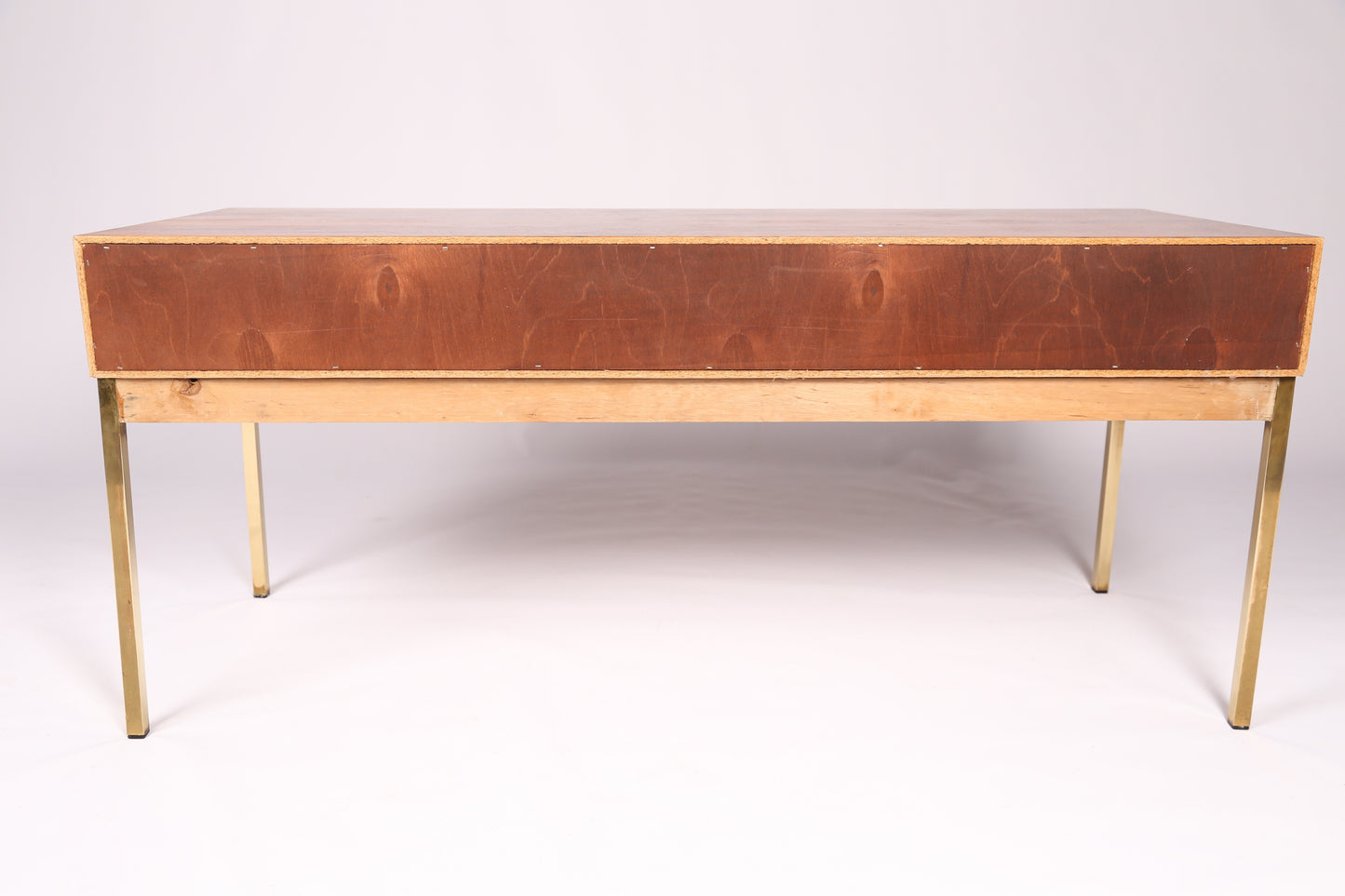 Rosewood and Brass side table by Poul Nørrekit, Sweden (1960s)