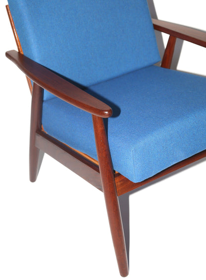 Danish teak framed armchair (1960s)