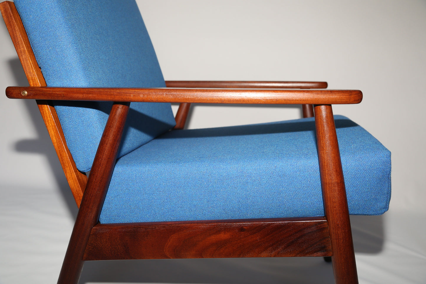 Danish teak framed armchair (1960s)