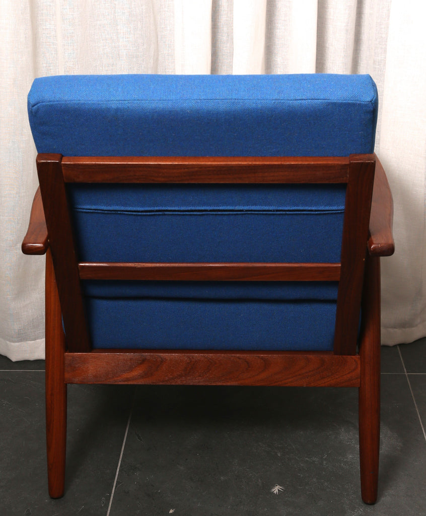 Danish teak framed armchair (1960s)