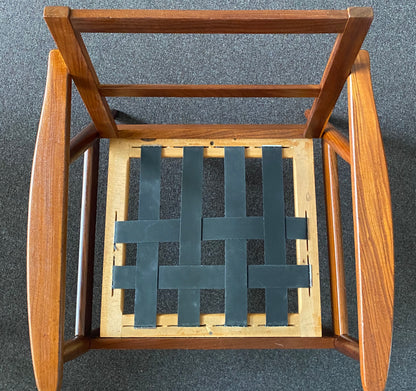 Danish teak framed armchair (1960s)